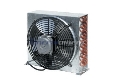 Air cooled condensers with fan motors ECO-Luvata mod. LCE 107 (9t4r)